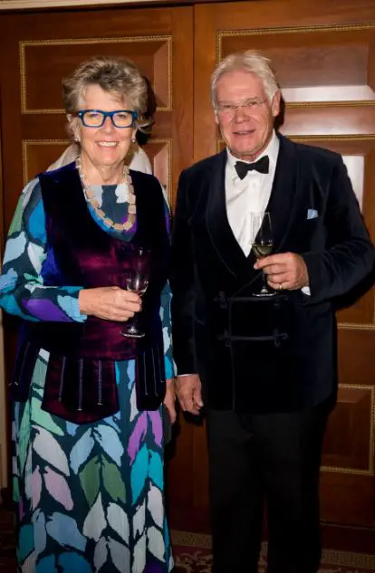 Prue Leith With Her Husband