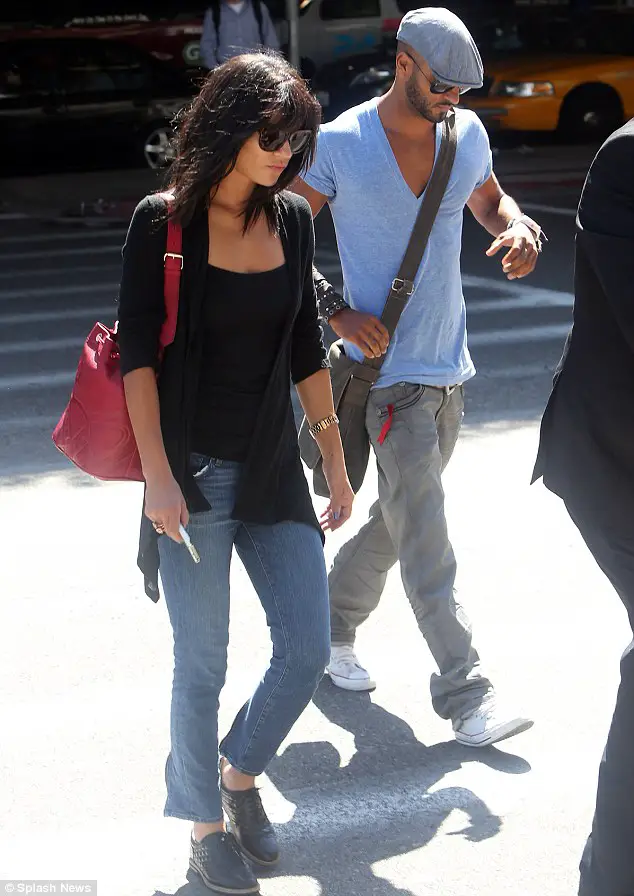 Ricky with  Actress Jessica Szohr