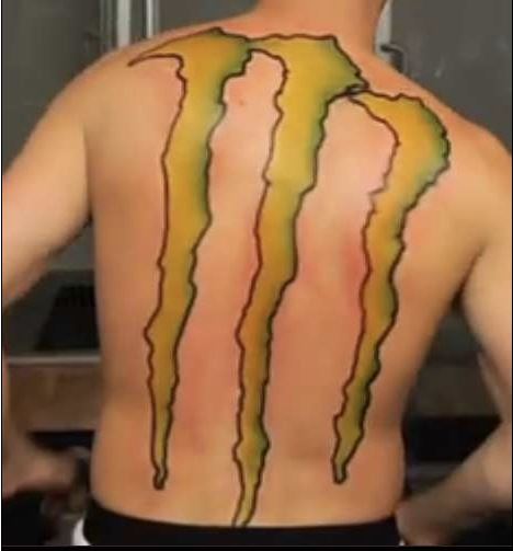 Rob Dyrdek's Monster Tattoo