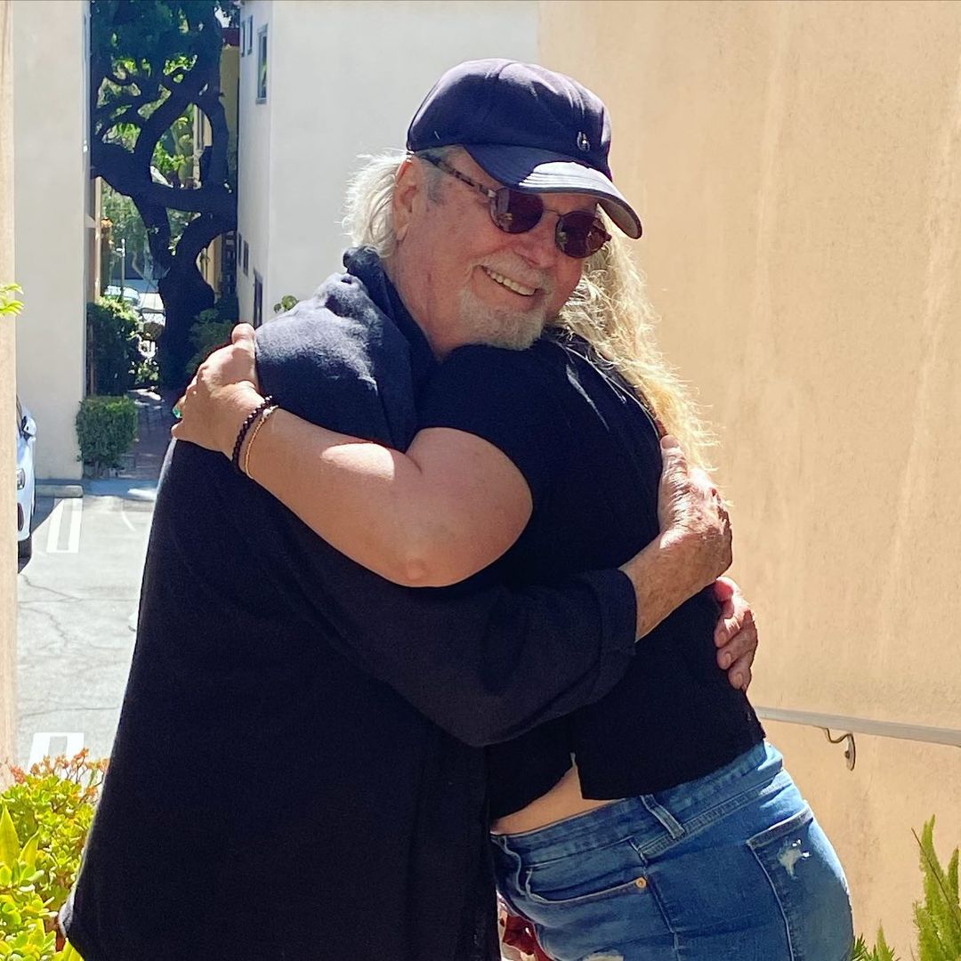 Russ Tamblyn With His Daughter