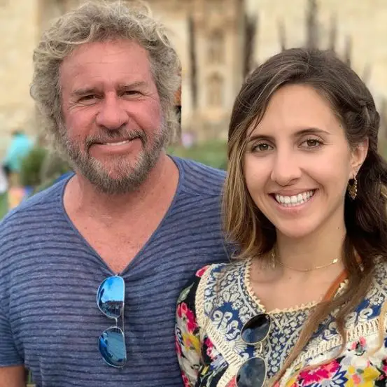 Sammy Hagar And His Daughter