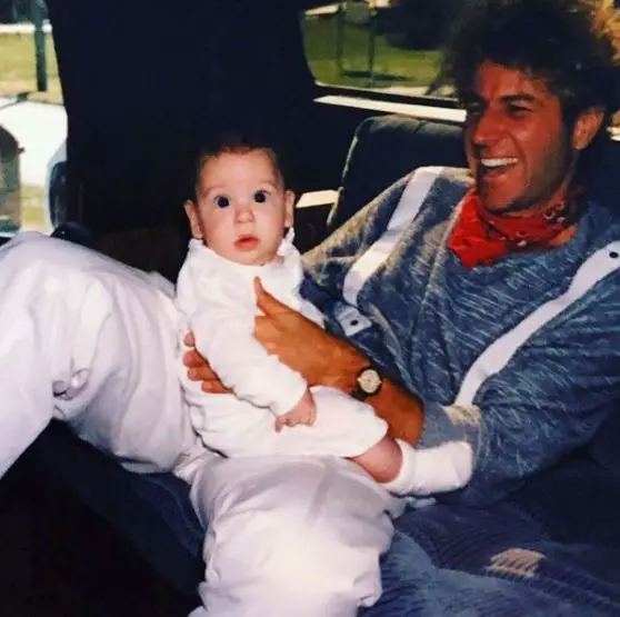 Sammy Hagar With His Son Andrew