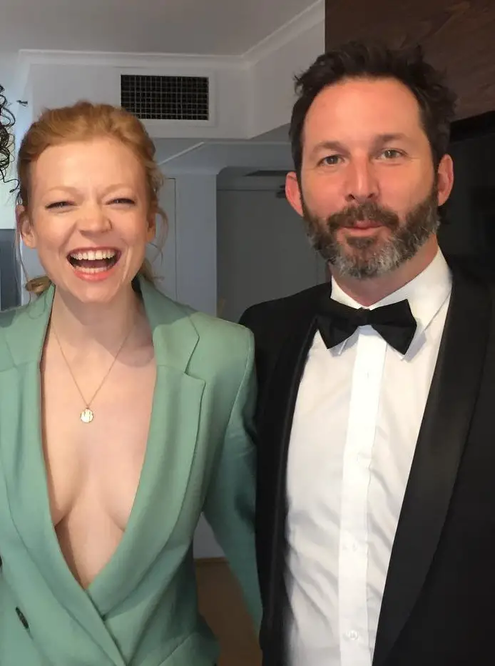 Sarah Snook and Her Husband