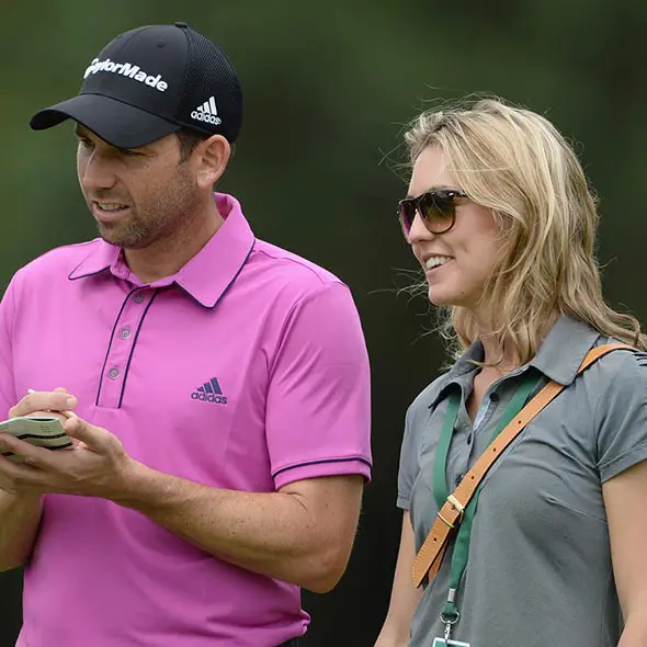 Unlucky Golfer Sergio Garcia Triumphs Championship After Engagement, Caddy Girlfriend Helps While Dating