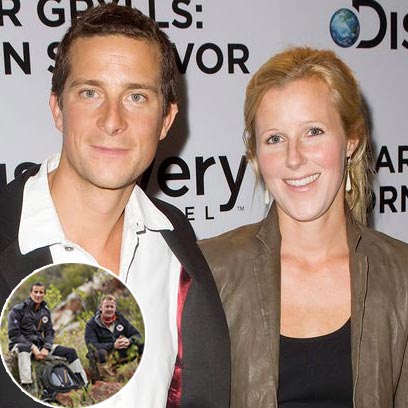 Beautiful Wife Shara Grylls, Scared From Her Adventurer Husband Bear Grylls: De-Wormed Bear With Dog's Pill