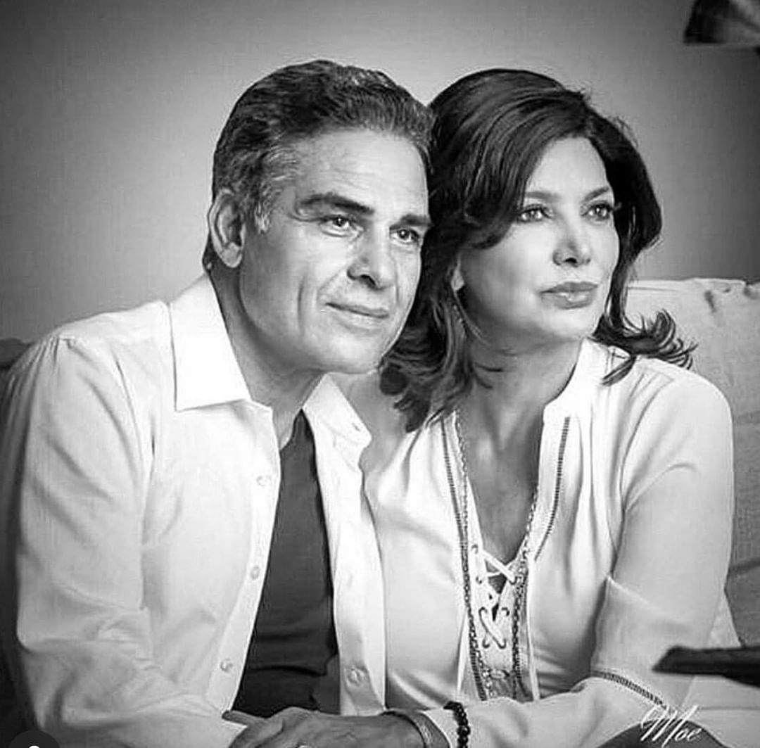 Shohreh Aghdashloo With Her Husband