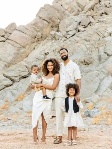 Spencer And His Wife Alongside His Two Beautiful Children