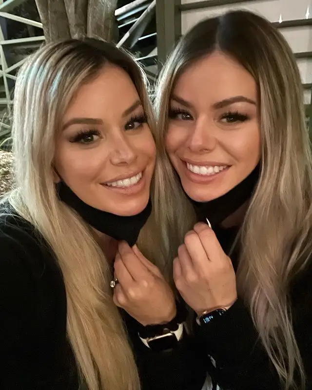 Stacy Riley With Her Twin Sister