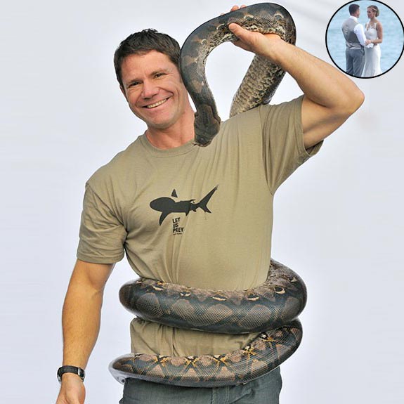 Naturalist Steve Backshall Is Now Officially Married! Wedding Details