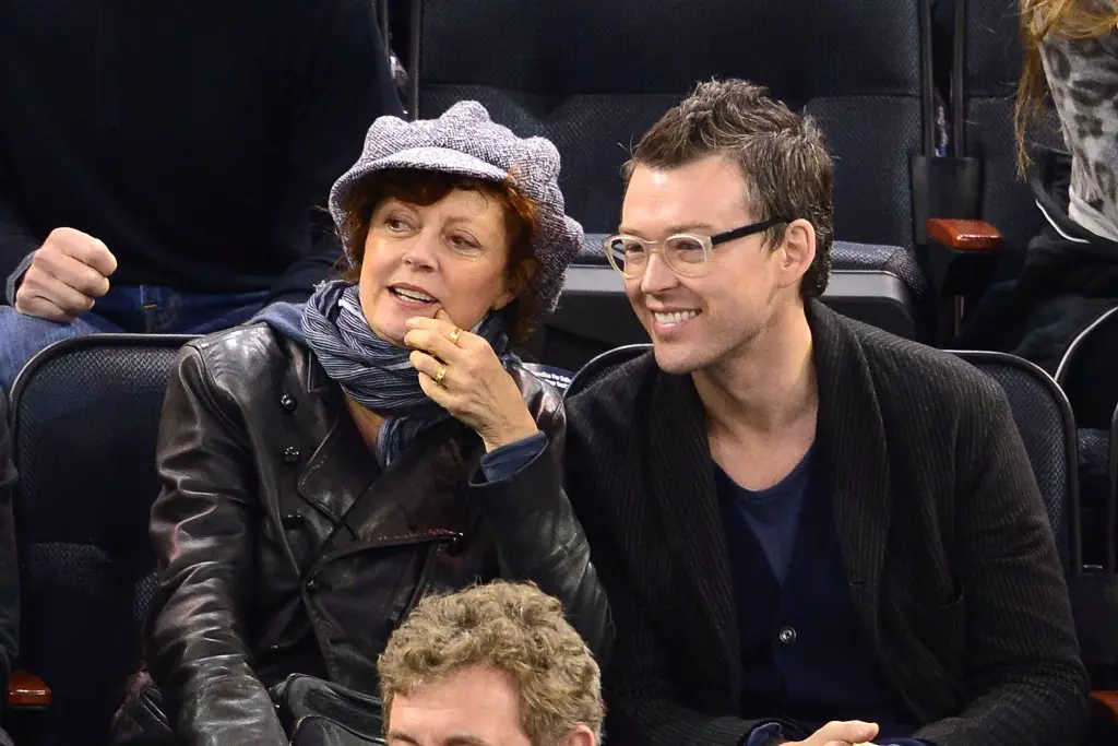 Susan Sarandon With Her Then Boyfriend Jonathan Bricklin