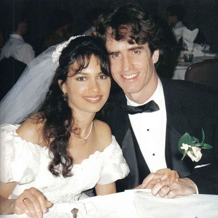 Susanna Hoffs With Her Husband On Their Marriage