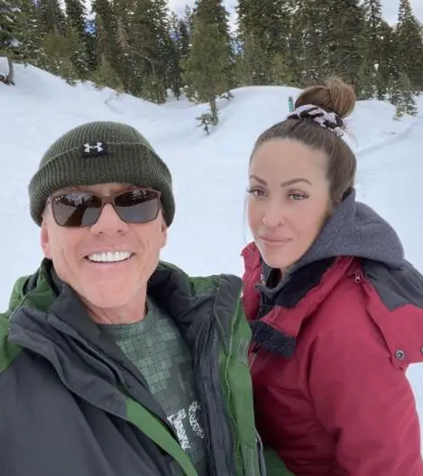 Christopher Titus On A Ski Trip With His Wife, Rachel Bradley