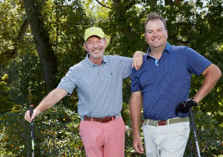 Tony Kornheiser With His Son