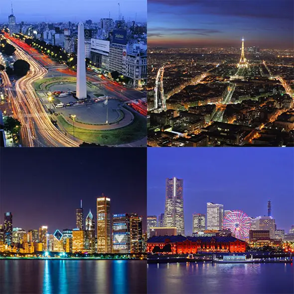 Top Five World Amazing Night Lifestyle Cities