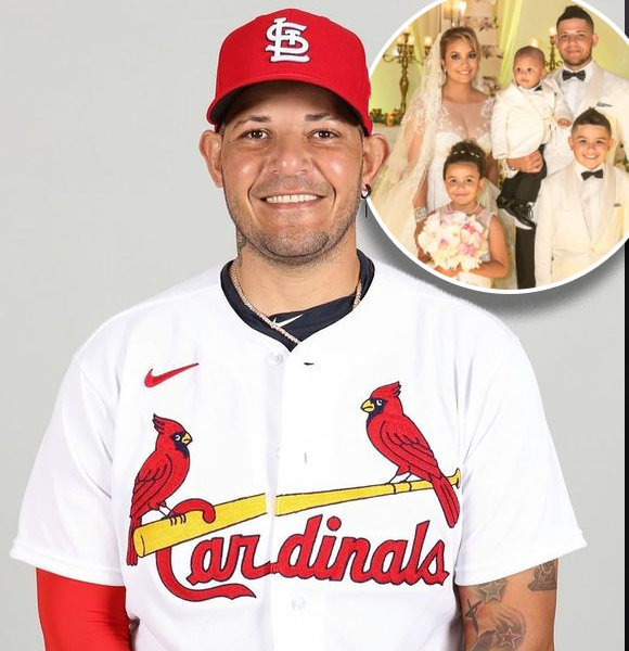 Yadier Molina Fundación 4 - Foundation 4 - Yadier Molina and wife