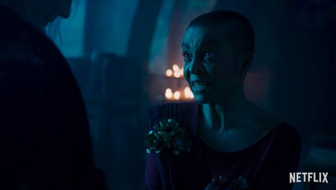 Adjoa Andoh on The Witcher, portraying the character Nenneke 
