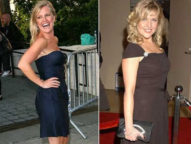 Before and after weight loss pictures of Ashley Jensen