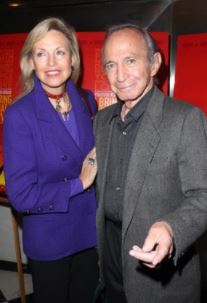 Ben Gazzara with his third spouse, Elke Stuckmann 