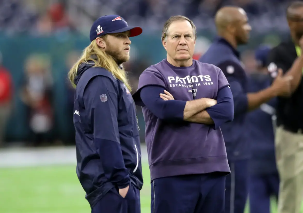 Bill Belichick and His Son