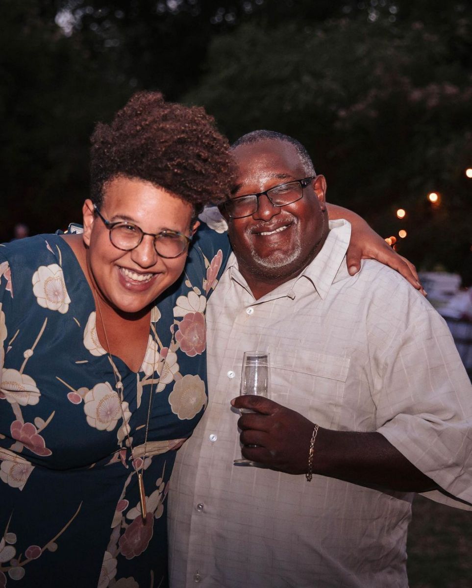 Brittany Howard Alongside Her Father 