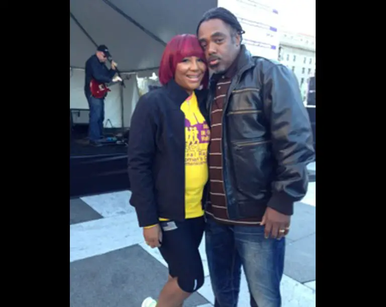 Traci Braxton with Husband Kevin Surratt