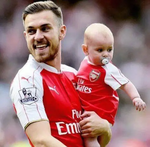 Aaron Ramsey Taking A Break From Field Because Of Injury; Has A Blessed Family Life With Wife And Baby