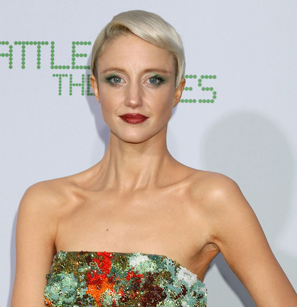 Andrea Riseborough Taking Time To Get Married, Have Family! 