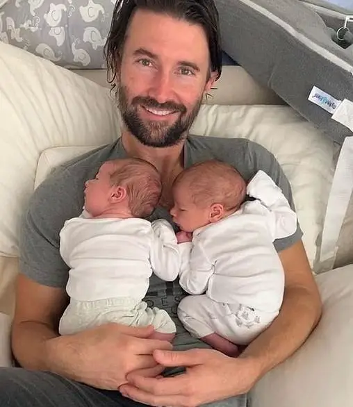 Brandon-Jenner-Welcomed-Twin-With-Wife-Cayley