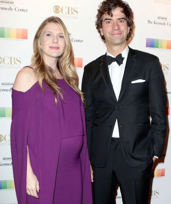 Hamish Linklater with his girlfriend Lily