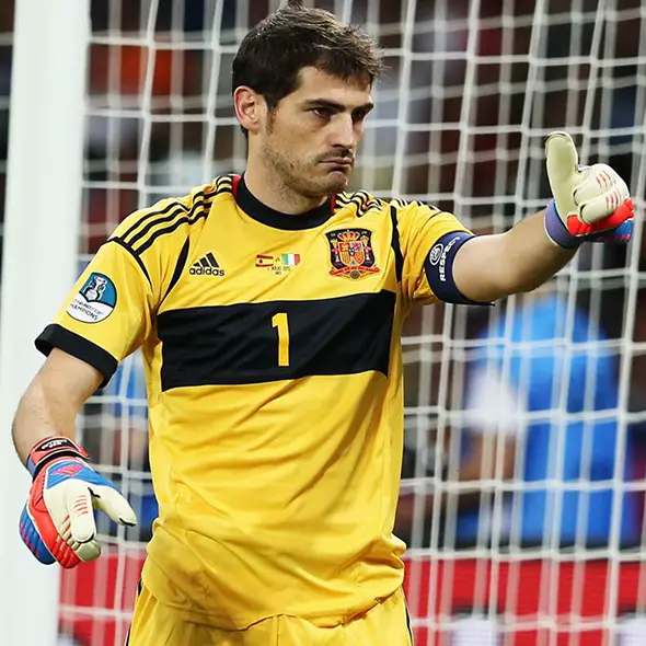 Iker Casillas: The most capped player in European History:Most International Caps