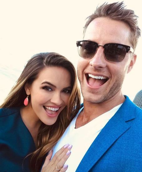 Justin Hartley with Ex-WifeÃ‚Â Chrishell Stause 