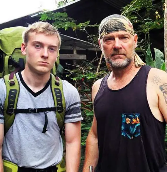 Les Stroud Survives!  Also Has Experience Of Rough Time With Wife And Son