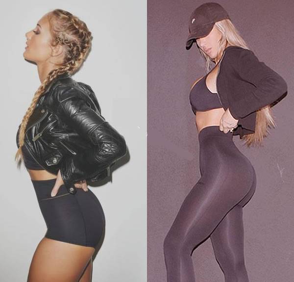 Niykee Heaton: before (right) and after plastic surgery (Photo: plasticsurg...