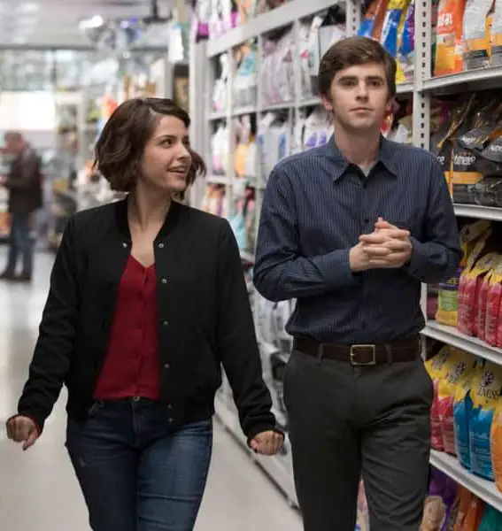 Paige-Spara-With-Freddie-Highmore-2020