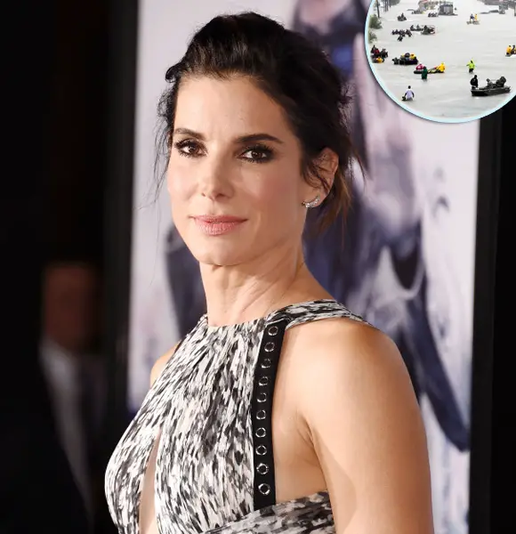 Oscar Winning Actress Sandra Bullock Donates $1 Million To Harvey Relief! And This Isn't The First Time
