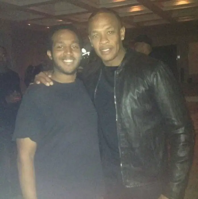 Michel'le's Ex-Partner and Potential Ex-Husband Dr.Dre with Their Son Marcel Young