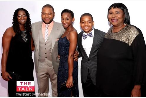 Anthony Anderson's wife and children