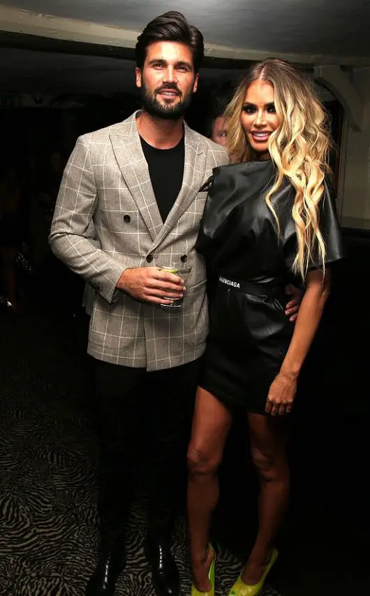 Chloe Sims With Dan Edgar