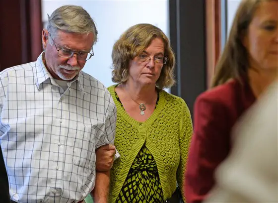 James Holmes's parents: Robert and Arlene Holmes 