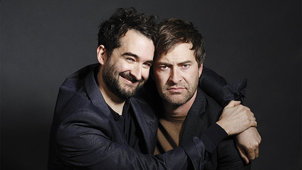 Jay Duplass with His Younger Brother Mark Duplass 