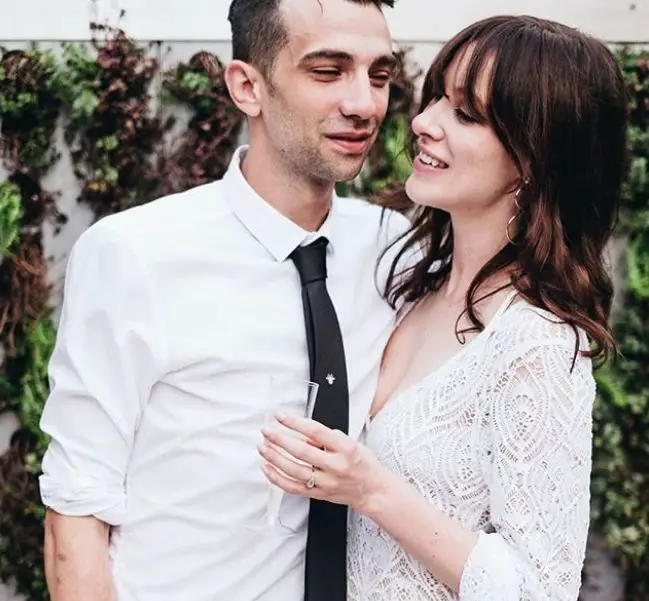 Jay Baruchel with His Wife Rebecca-Jo Karen Dunham