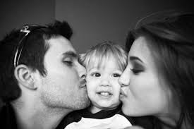 Jessica Serfaty with Her Ex-Husband and Son