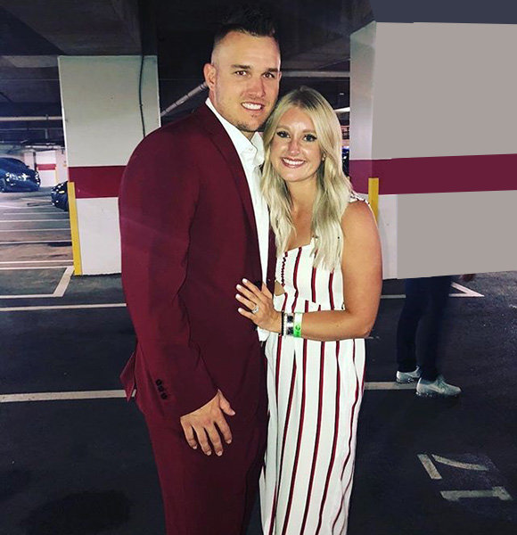 Mike Trout's girlfriend is Jessica Cox, his high school sweetheart