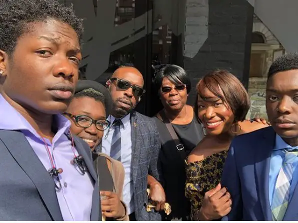 Joy Reid's family