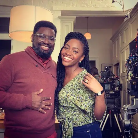 Lil Rel Howery and Teyonah Parris