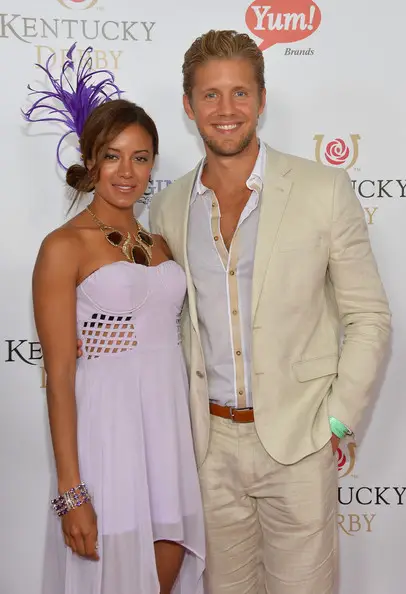 Matt Barr with his Girlfriend 