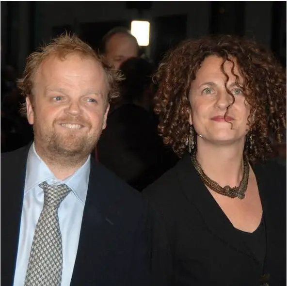 Toby Jones with wife Karen Jones in 2012 