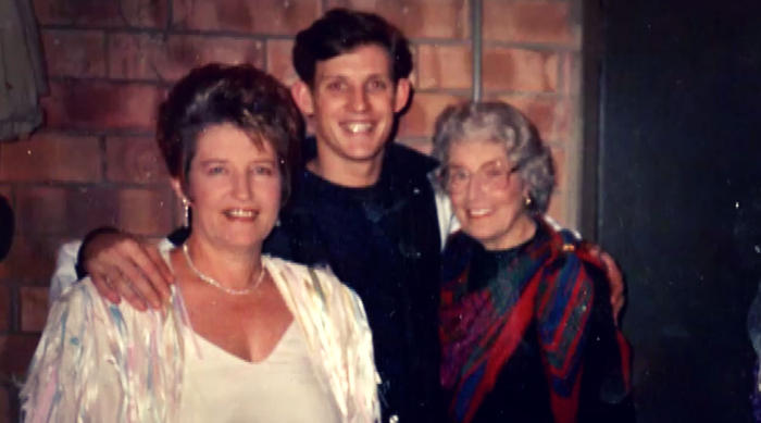 Todd with His Mother and Grandmother