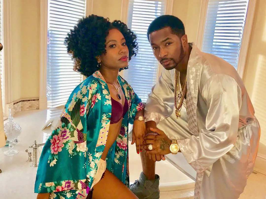 Chingy and his alleged wife, Asha Perez