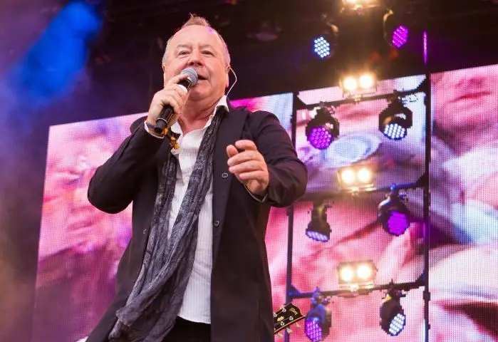 Chrissie Hynde's former husband, Jim Kerr 